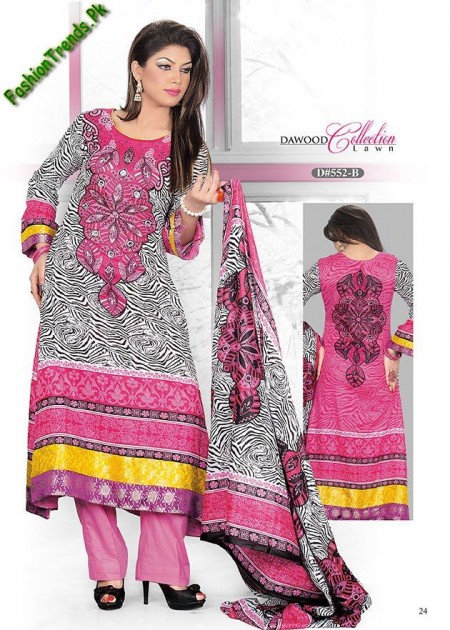 DAWOOD Spring Lawn Dresses 2013