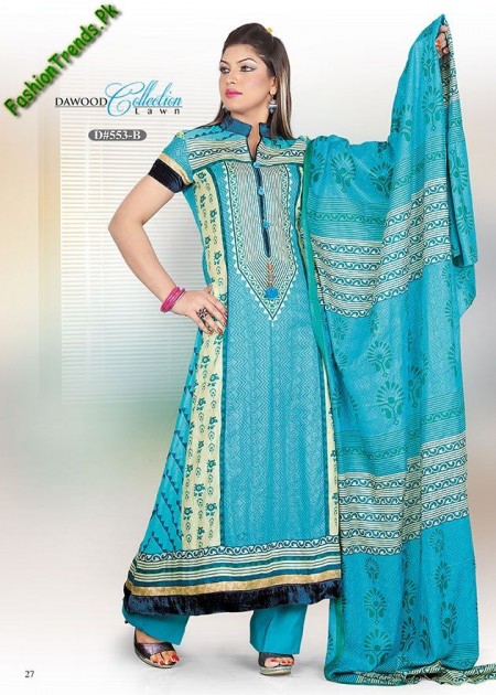 DAWOOD Spring Lawn Dresses 2013