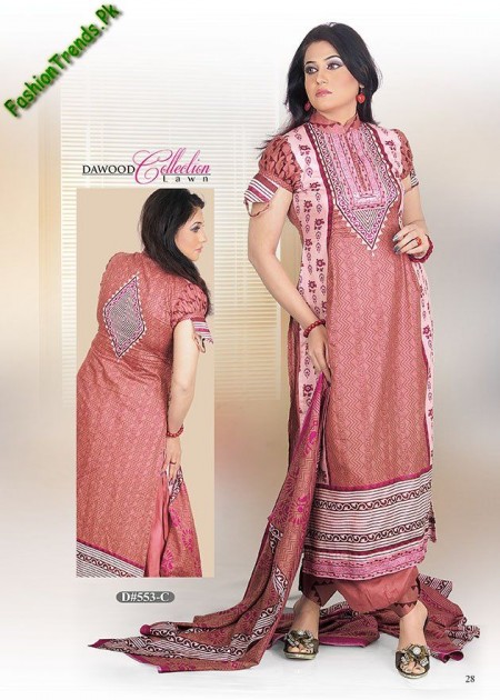 DAWOOD Spring Lawn Dresses 2013