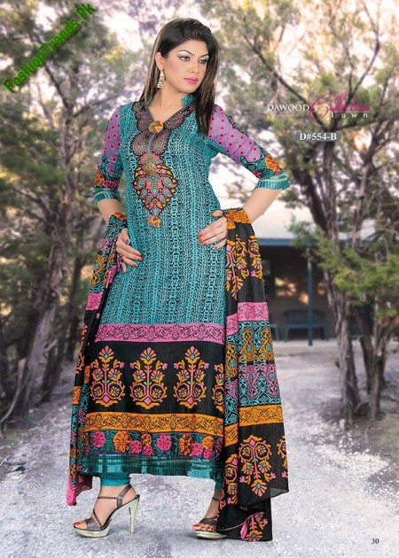 DAWOOD Spring Lawn Dresses 2013