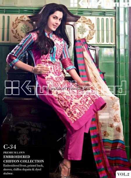 Gul Ahmed Lawn Vol 2 2013
