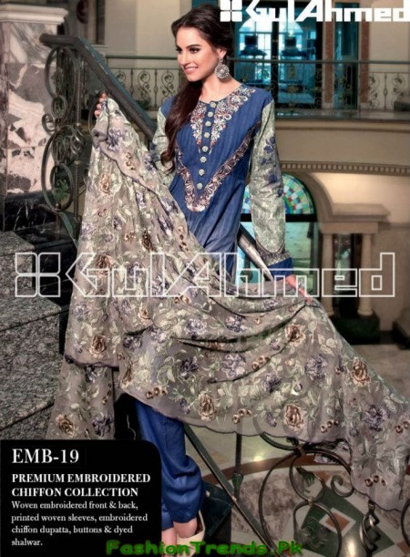 Gul Ahmed Summer Dresses Collection 2013