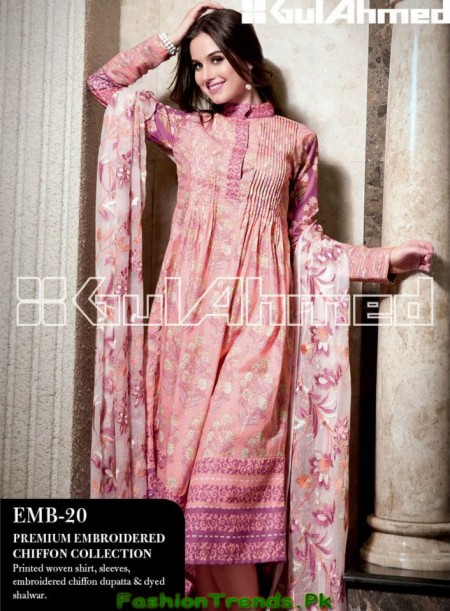 Gul Ahmed Summer Dresses Collection 2013