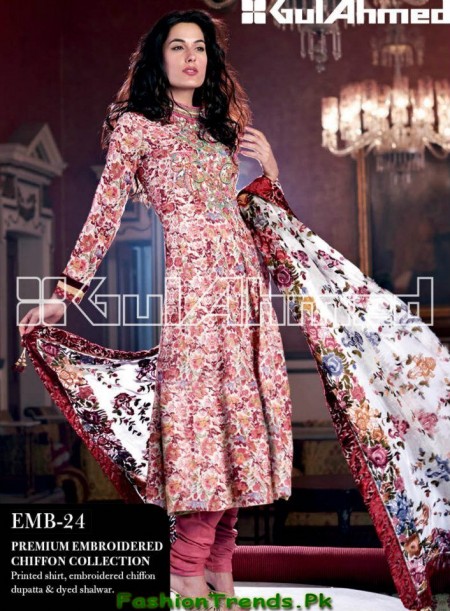 Gul Ahmed Summer Dresses Collection 2013