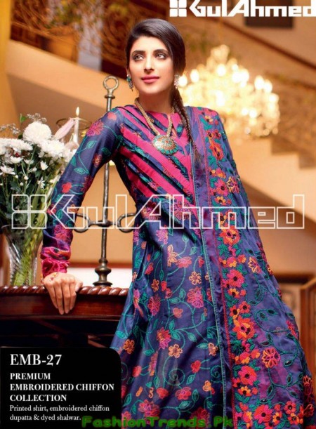 Gul Ahmed Summer Dresses Collection 2013