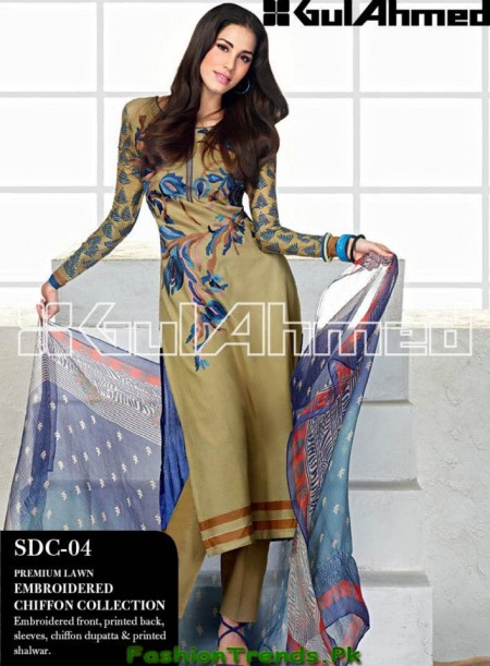 Gul Ahmed Summer Dresses Collection 2013