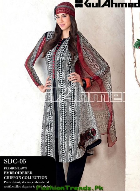 Gul Ahmed Summer Dresses Collection 2013