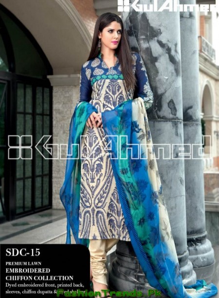 Gul Ahmed Summer Dresses Collection 2013