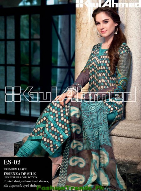 Gul Ahmed Summer Dresses Collection 2013
