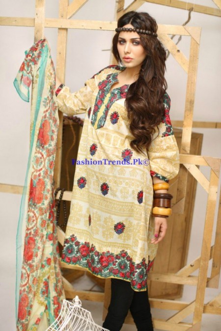 Khaadi Polish Lawn Collection 2013