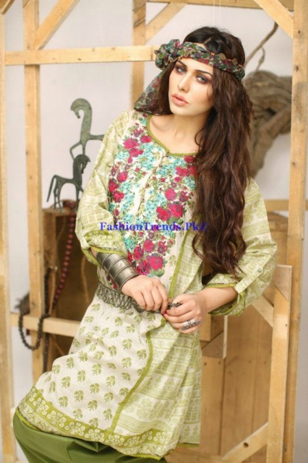 Khaadi Polish Lawn Collection 2013