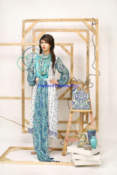 Khaadi Polish Lawn Collection 2013