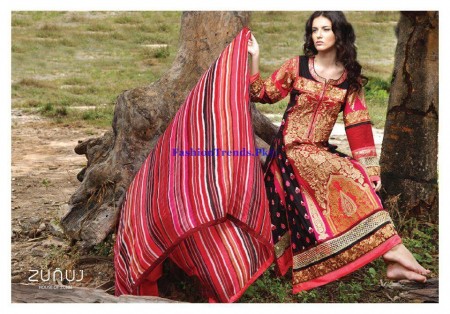 Lakhany Zunuj Embroidered Collection 2013