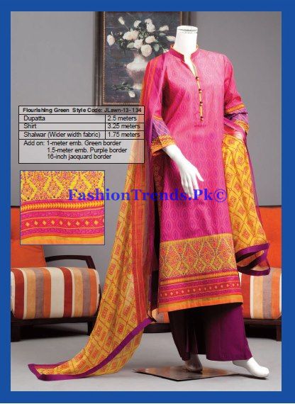 Lawn Prints 2013 Alluring Collection