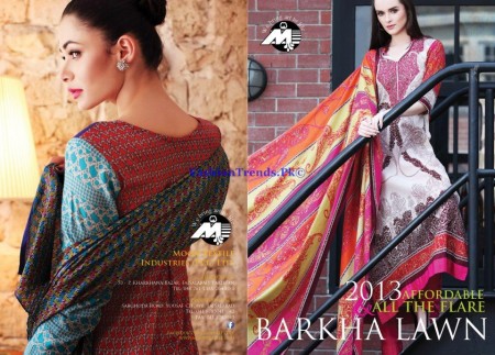 Moon Textiles Barkha Lawn 2013