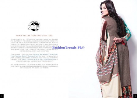 Moon Textiles Barkha Lawn 2013