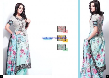 Moon Textiles Barkha Lawn 2013