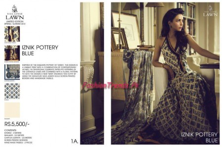Nida Azwer Lawn 2013 Premium Edition