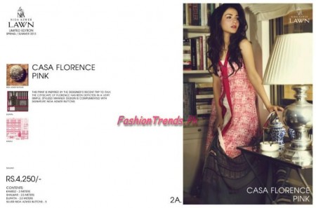 Nida Azwer Lawn 2013 Premium Edition