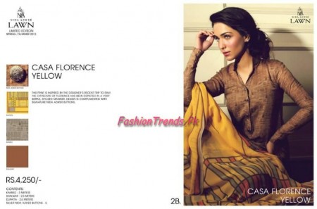 Nida Azwer Lawn 2013 Premium Edition