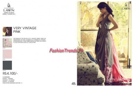 Nida Azwer Lawn 2013 Premium Edition