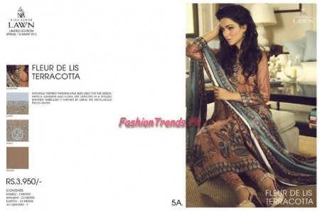 Nida Azwer Lawn 2013 Premium Edition