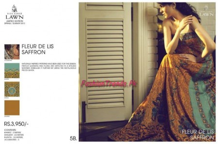 Nida Azwer Lawn 2013 Premium Edition