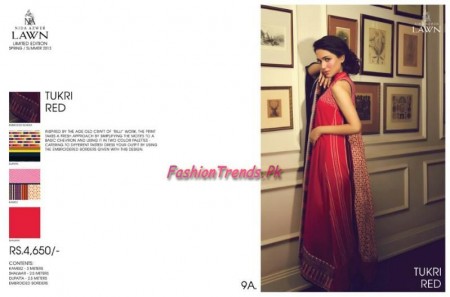 Nida Azwer Lawn 2013 Premium Edition