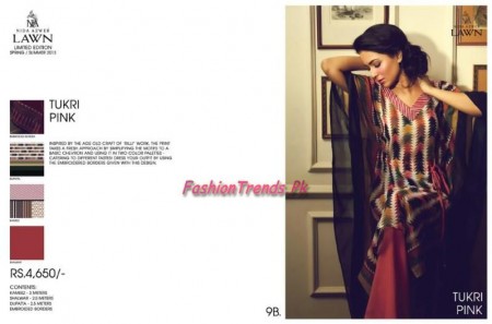 Nida Azwer Lawn 2013 Premium Edition