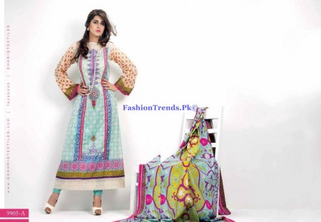 Riwaj Lawn 2013 by Shariq Textile