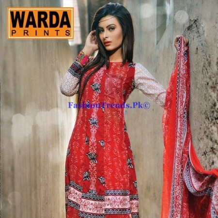 Warda Designer Summer Dresses 2013