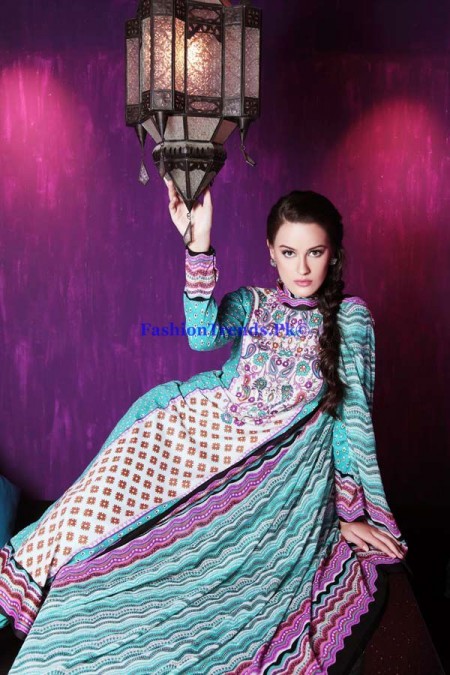 Warda Designer Summer Dresses 2013