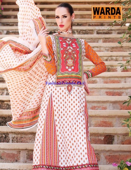 Warda Designer Summer Dresses 2013