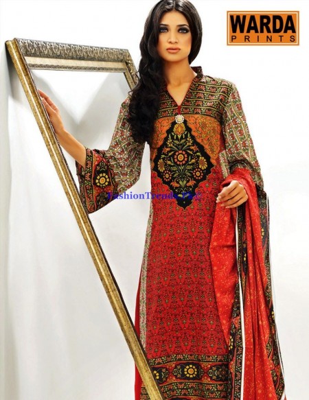 Warda Designer Summer Dresses 2013