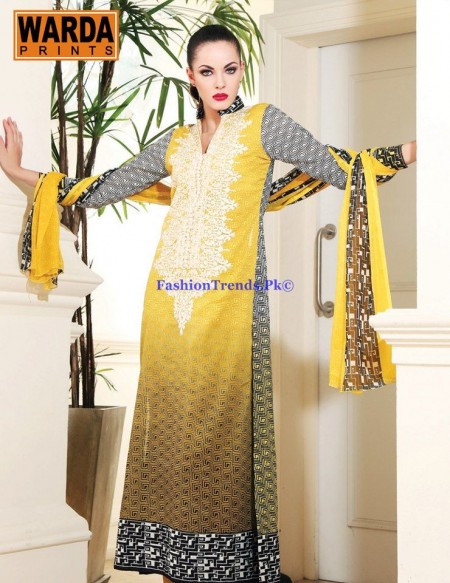 Warda Designer Summer Dresses 2013