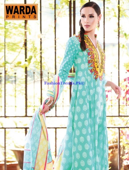Warda Designer Summer Dresses 2013