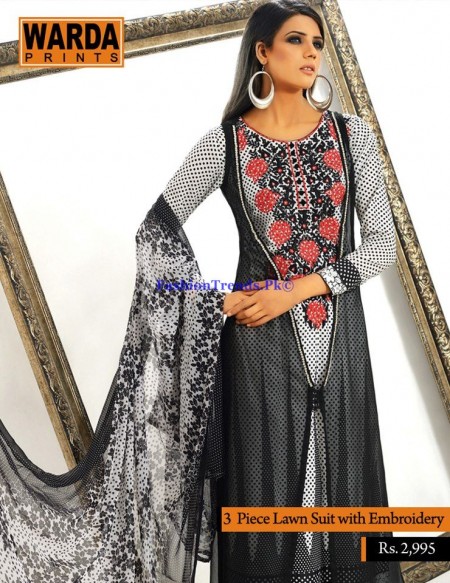 Warda Designer Summer Dresses 2013