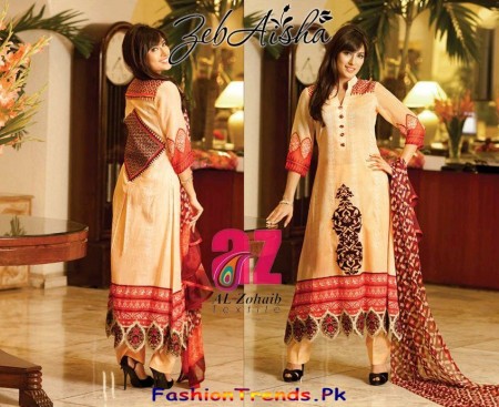 ZebAisha Spring Dresses Collection 2013