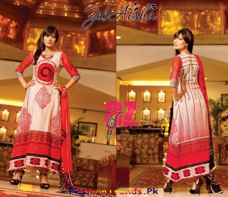 ZebAisha Spring Dresses Collection 2013