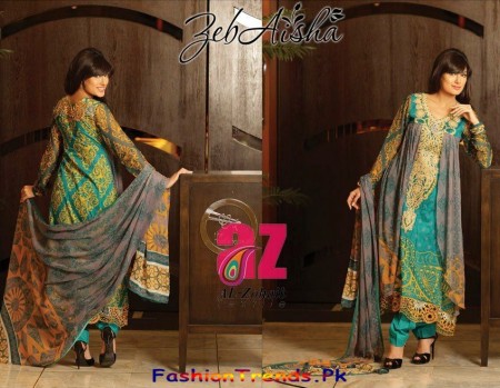 ZebAisha Spring Dresses Collection 2013