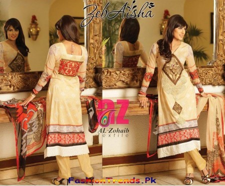 ZebAisha Spring Dresses Collection 2013
