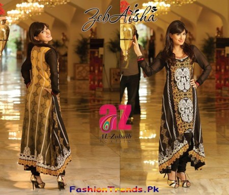 ZebAisha Spring Dresses Collection 2013