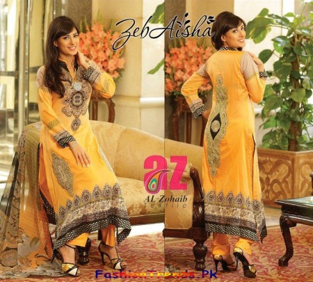 ZebAisha Spring Dresses Collection 2013
