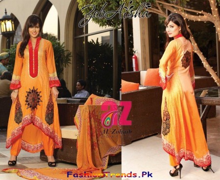ZebAisha Spring Dresses Collection 2013