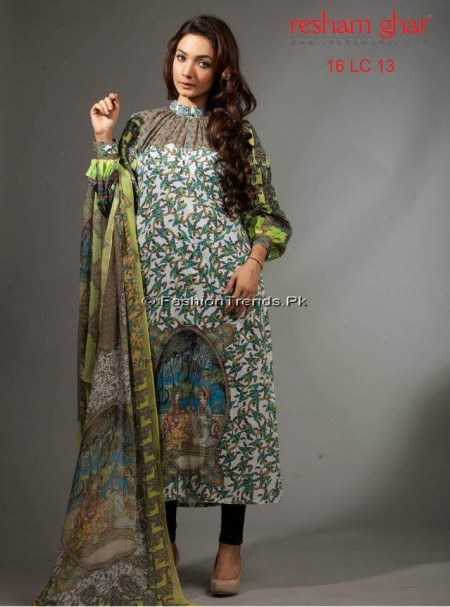 Resham Ghar Spring Summer Lawn 2013