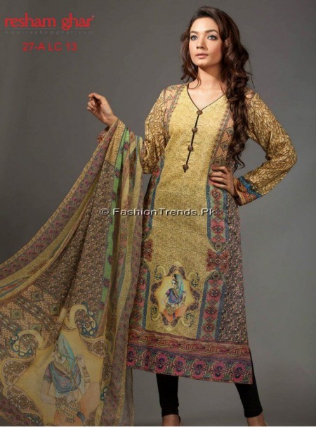 Resham Ghar Spring Summer Lawn 2013