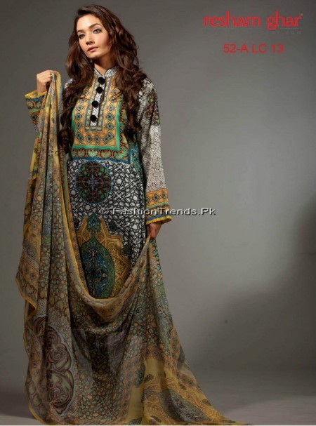 Resham Ghar Spring Summer Lawn 2013