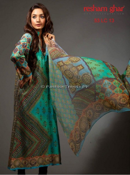 Resham Ghar Spring Summer Lawn 2013