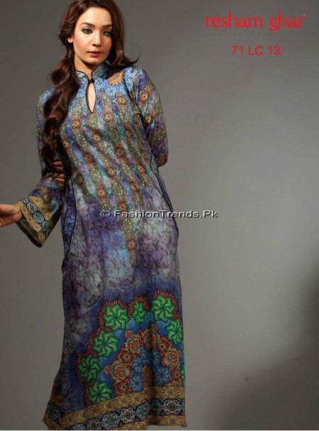 Resham Ghar Spring Summer Lawn 2013