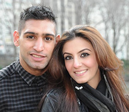 Image result for Amir Khan  boxer and wife